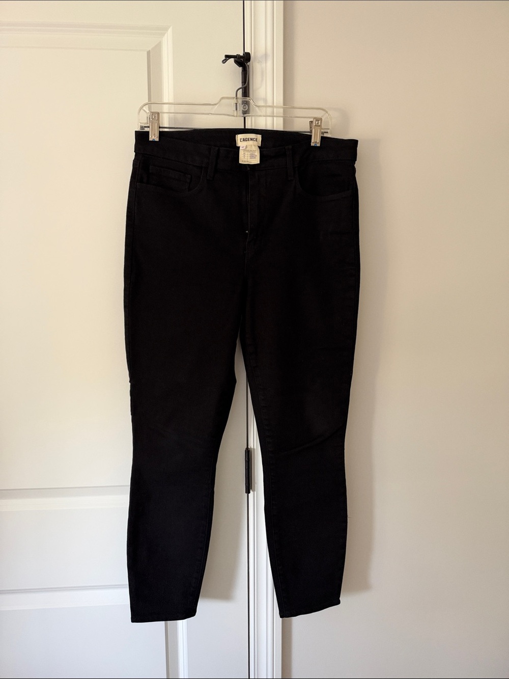 Lagence High-Rise Black Women's Jeans